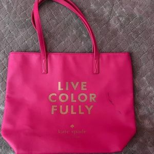 Kate spade tote bag beach bag